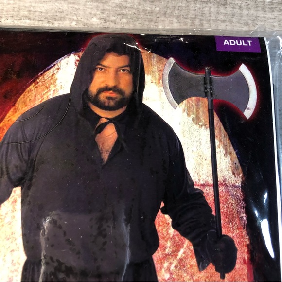 Rubies Horrorland Halloween Black Horror Robe Standard Fits up to 44 Size New - Picture 4 of 16